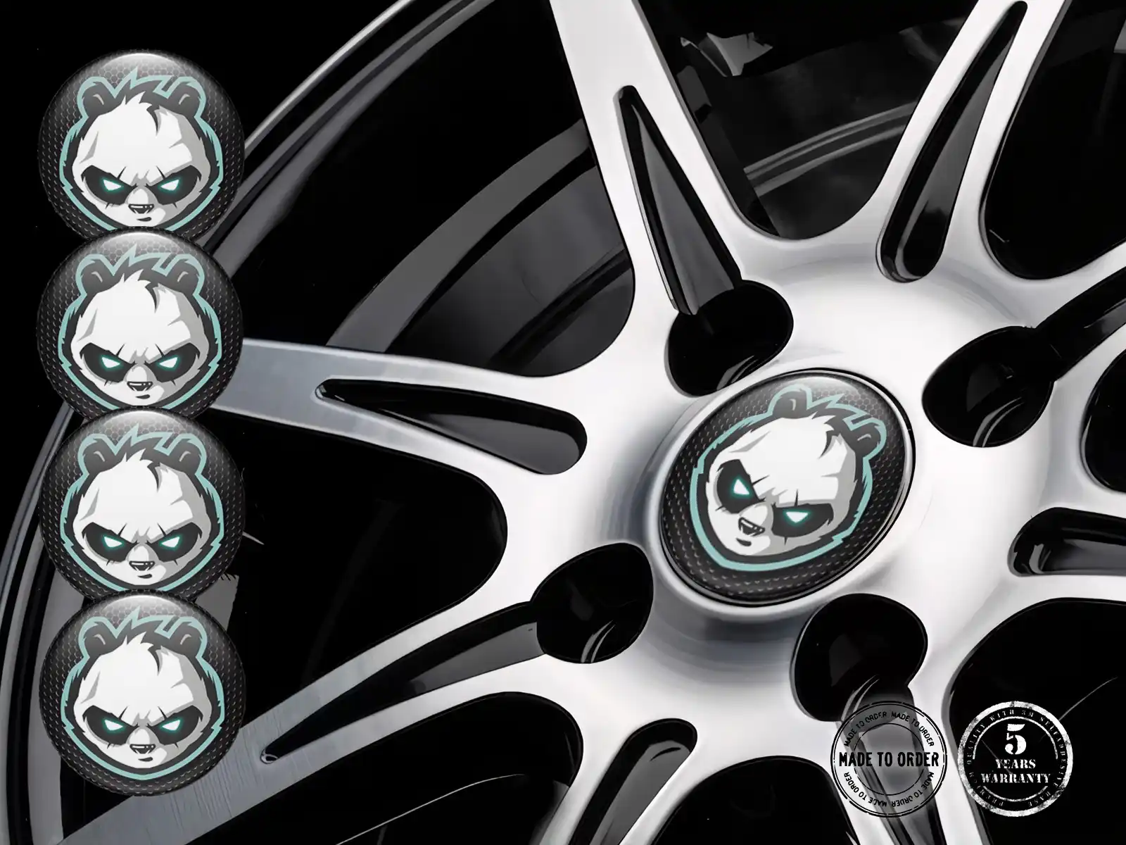 Rim Decals Sport Limited Racing Dome Badge
